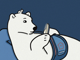 Scrolling Night Owl GIF