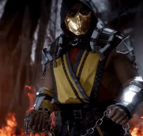 scorpion mortal kombat 11 GIF