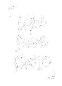 Share Save Sticker