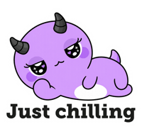 Relax Relaxing Sticker by Naru Naru