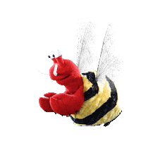 Bee Puppet Sticker by Aquarium of the Pacific