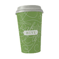 hivepalmbeach coffee restaurant florida hive Sticker