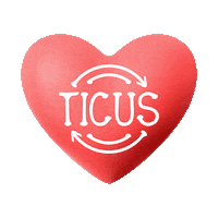 I Love You Heart Sticker by TICUS
