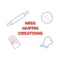 missmuffin_ party time missmuffin perth cupcakes miss muffin Sticker