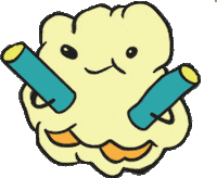 Pop Popcorn Sticker by Square Root Soda