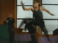 mighty morphin power rangers kick GIF by Power Rangers