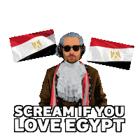 Egypt Flag Sticker