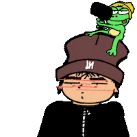 Emote Embarras Sticker