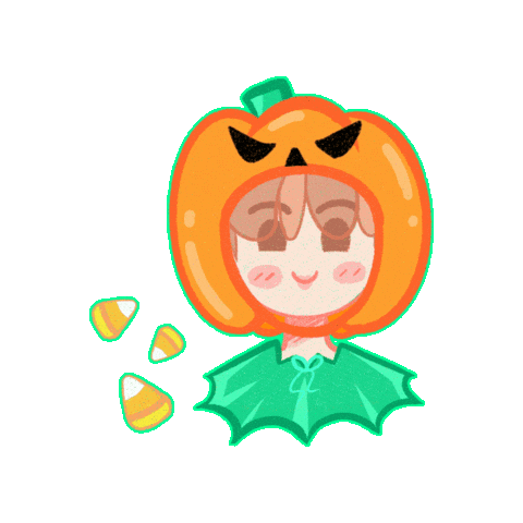 Trick Or Treat Halloween Sticker