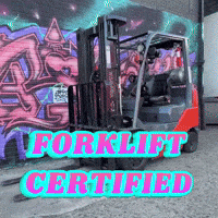 Blue Collar Forklift GIF by Respective
