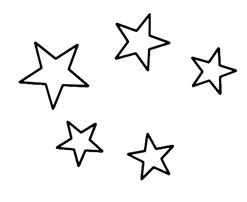 Stars Andretanart Sticker by Andre