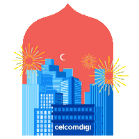 Raya Bandar Sticker by Celcom