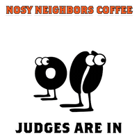 Nosy Neighbors Sticker by buddhabeanscoffee