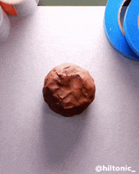 Cinnamon Roll Brush GIF by Evan Hilton