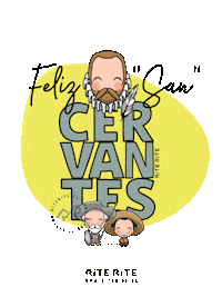 Don Quixote Cervantes Sticker by Rite Rite