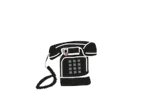 Phone Telephone Sticker by Fairtrade Original