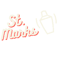 New York Drinking Sticker by Greenwich Village