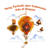 Shopeeid Produklokal Sticker by Shopee Indonesia