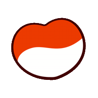 Merah Putih Love Sticker by MNC Kapital Indonesia