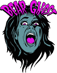 bearghost  Sticker