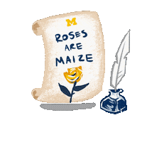 Valentines Day Sticker by University of Michigan