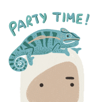 Party Christmas Sticker