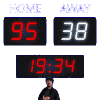 38 Away Sticker