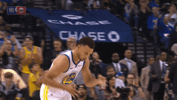 Golden State Warriors Reaction GIF by NBA