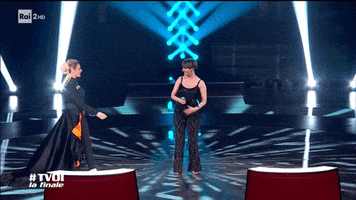 simona ventura morgan GIF by The Voice of Italy