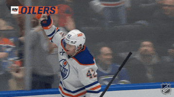 Happy Edmonton Oilers GIF by NHL
