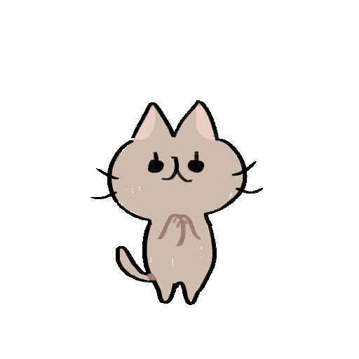Nianko giphyupload love cat hearts Sticker