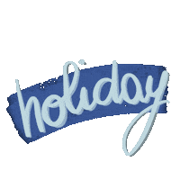 Summer Holiday Sticker