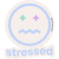 Stressed Mood Sticker by mohielements