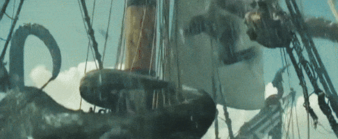 Pirates Of The Caribbean Kraken GIF