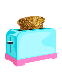 stephlo_design good morning morning breakfast toast Sticker