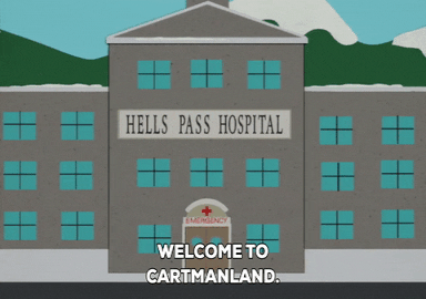 hells pass hospital GIF by South Park 