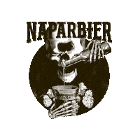 Calavera Sticker by Naparbier