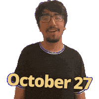 October 27 Sticker