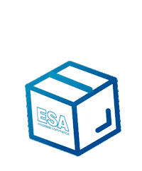 EsaCommerce gracias envios caja shoponline Sticker