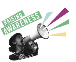 projectsleep awareness voice empower disability Sticker