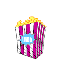 Behind The Scenes Popcorn Sticker by IMDb