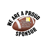 Real Estate Football Sticker by Old Dominion Realty