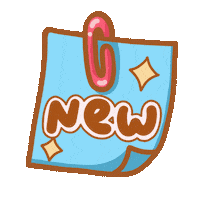 Post It New New Sticker