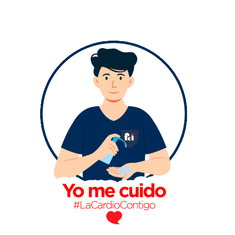 Tapabocas Sticker by La Cardio