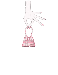 artxeg fashion illustration shopping designer Sticker