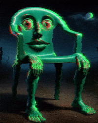 Green Chair Sab GIF