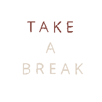 Relax Break Sticker
