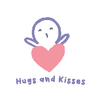 Valentine Kiss Sticker