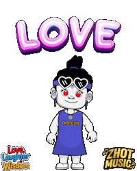 Silly Love Flirting Sticker by Zhotcita