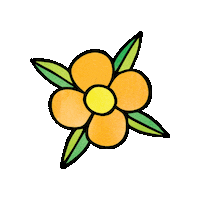 Flower Love Sticker by Hippie Organics